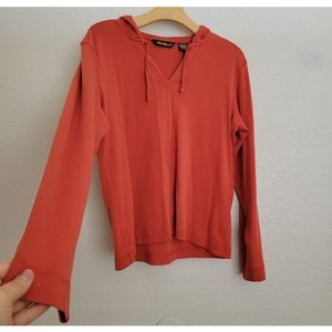 VNT Womens Eddie Bauer size M deep orange color